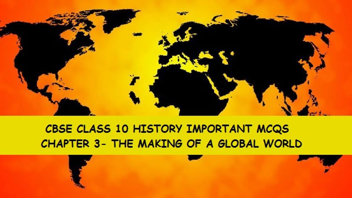 CBSE Class 10th History Chapter 3 MCQ